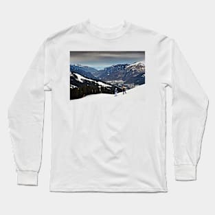 Morzine Lets Gets French Alps France Long Sleeve T-Shirt